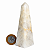 Obelisco Quartzo Leitoso Natural 10 a 12cm 100 a 200g Tipo B - Imagem 2