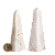 Obelisco Quartzo Leitoso Natural 10 a 12cm 100 a 200g Tipo B - Imagem 4