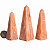 Obelisco Quartzo Goiaba Natural 8 a 10cm 50 a 100g Tipo B - Imagem 3