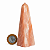 Obelisco Quartzo Goiaba Natural 10 a 12cm 100 a 200g Tipo B - Imagem 2