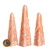 Obelisco Quartzo Goiaba Natural 10 a 12cm 100 a 200g Tipo B - Imagem 4