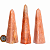Obelisco Quartzo Goiaba Natural 12 a 14cm 200 a 300g Tipo B - Imagem 4