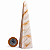 Obelisco Quartzo Leitoso Natural 14 a 16cm 300 a 400g Tipo B - Imagem 3