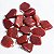 Colar Pedrinha Quartzo Vermelho Rolado Montagem Prata 950 - Imagem 3