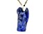 01 Pingente Nlux Anjo Sodalita Azul Natural Com Pino Prata 950 - Imagem 2