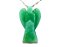01 Pingente Nlux Anjo Aventurina Verde Montagem Pino Prata 950 - Imagem 1