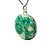 01 Pingente Nlux Cabochão Oval Jade Verde de MG Pino Prata 950 - Imagem 2