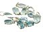 01 Pingente Nlux Cabochao Oval Facetado Topazio Azul Montagem Prata 950 - Imagem 2