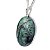 01 Pingente Nlux Cabochão Oval Esmeralda Pino Prata 950 - Imagem 4