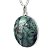01 Pingente Nlux Cabochão Oval Esmeralda Pino Prata 950 - Imagem 3