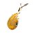01 Pingente Nlux Gota Cristal com Rutilo Prata 950 Garra - Imagem 2