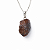 01 Pingente Nlux Pedrinha Bruto Andaluzita Natural Pino Prata 950 - Imagem 2