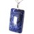01 Pingente Nlux Retângulo Sodalita 20mm Pedra Natural Prata 950 - Imagem 1