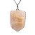 01 Pingente Nlux Pontinha Quartzo Rosa Montagem Prata 950 - Imagem 1