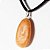 01 Pingente Nlux Pedrinha Calcita Laranja Natural Pino Prata 950 - Imagem 3