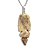 01 Pingente Nlux Anfibólio Flecha Natural 32mm Prata 950 - Imagem 1