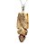 01 Pingente Nlux Anfibólio Flecha Natural 32mm Prata 950 - Imagem 2