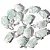 01 Pingente Nlux Cabochão Oval Águas-Marinhas 11 mm Garra Prata 950 - Imagem 3