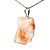 01 Pingente Nlux Chapa Pedra Do Sol Goldstone Bruto Natural Pino Prata 950 - Imagem 8