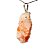 01 Pingente Nlux Chapa Pedra Do Sol Goldstone Bruto Natural Pino Prata 950 - Imagem 7
