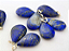 01 Pingente Nlux Gota Pedra Lapis Lazuli Castoação Pino Prata 950 - Imagem 2