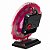 Relógio de Mesa Chapa de Ágata Rosa Pedra Natural 10 a 13cm - Imagem 5