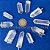 01 Pingente Nlux Pingente Ponta Cristal Phantom Natural Prata 950 - Imagem 2