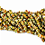 Fio Cascalho Peridoto Pedra Natural Furado 90cm Pra Pulseira - Imagem 5