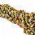 Fio Cascalho Peridoto Pedra Natural Furado 90cm Pra Pulseira - Imagem 4