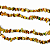 Fio Cascalho Peridoto Pedra Natural Furado 90cm Pra Pulseira - Imagem 2