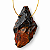 05 Cascalho Onix Preto Pedra Natural Furo Vazado 20 a 30mm - Imagem 2