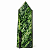 Ponta Epidoto Verde na Matriz Lapidado 9 a 10Kg 41cm Classe B - Imagem 4