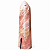 01 Ponta Quartzo Rosa Grande Lapidado 20Kg 63cm Classe B - Imagem 7