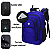 Mochila Executiva Reforçada Notebook Até 17' Masculino/feminino-Azul - Imagem 3