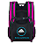 Mochila Bolsa Masculina Executiva Impermeável Notebook Usb Resistente-Rosa - Imagem 2
