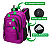 Mochila Bolsa Masculina Executiva Impermeável Notebook Usb Resistente-Rosa - Imagem 5
