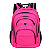 Mochila Bolsa Masculina Executiva Impermeável Notebook Usb Resistente-Rosa - Imagem 1