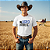 CAMISETA IN AGRO WE TRUST - BRANCA - Imagem 2