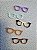 Kit óculos retrô cores diversas - Imagem 2