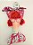 Chaveiro boneca de pano ruiva - Imagem 1