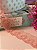 Renda de Organza 4cm/metro ROSA ANTIGO - Imagem 1