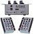 Mesa De Som 2 Canais AUTOMIX 12V A202R - LL Audio - Imagem 2