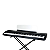 Piano Digital 88 Teclas Kurzweil Stylish Mark Pro - Imagem 1