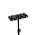 Pedestal Suporte Para 8 Microfones AM-08 P - VECTOR - Imagem 2