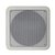 Caixa de Som de Embutir 34W (Arandela Coaxial Quadrada) CQ 670 PPN DSK - Imagem 1