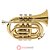 Trompete Pocket Dourado BB (Si Bemol) CPTR-90 - CONDOR - Imagem 2