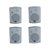 Kit 2 Pares Caixa De Ambiente 30w Lsa05 Wh Lexsen - Imagem 2