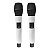 Microfone Duplo Sem Fio Profissional Ls916 Branco - Leson - Imagem 3