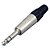 Conector P10 Estéreo Macho Linha NP3C - NEUTRIK - Imagem 1