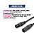 Cabo de Sinal XLR XLR Macho e Femea 50 cm ANTERA - Imagem 3